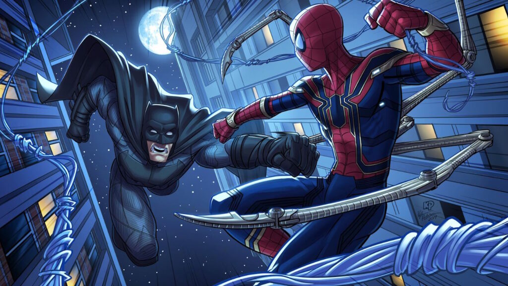 spiderman vs batman