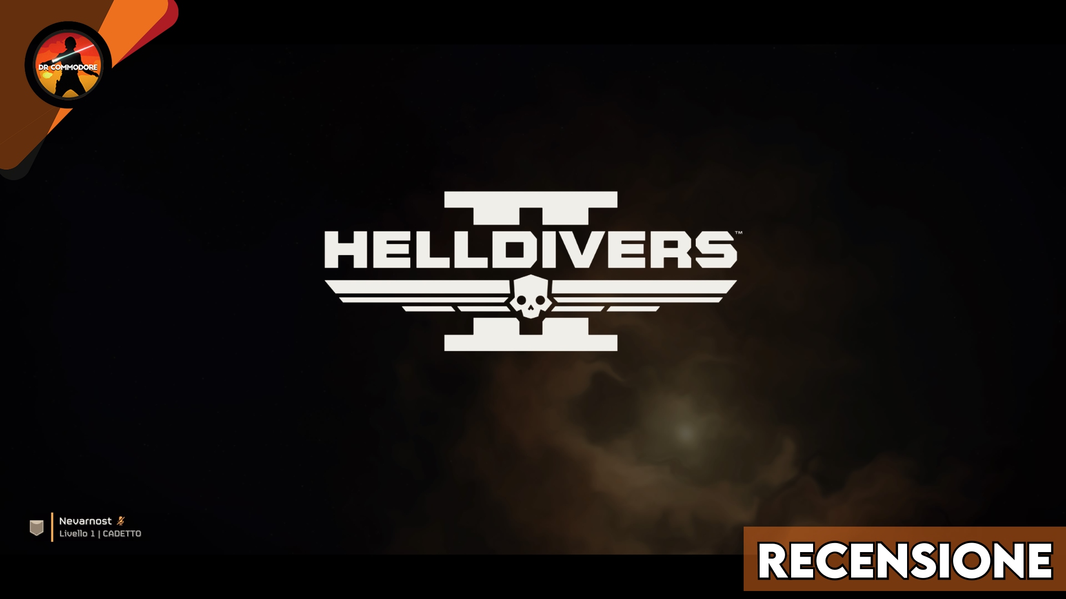 Helldivers 2 logo recensione