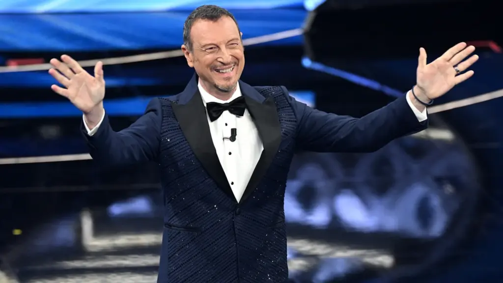 Amadeus conduttore Sanremo 2024