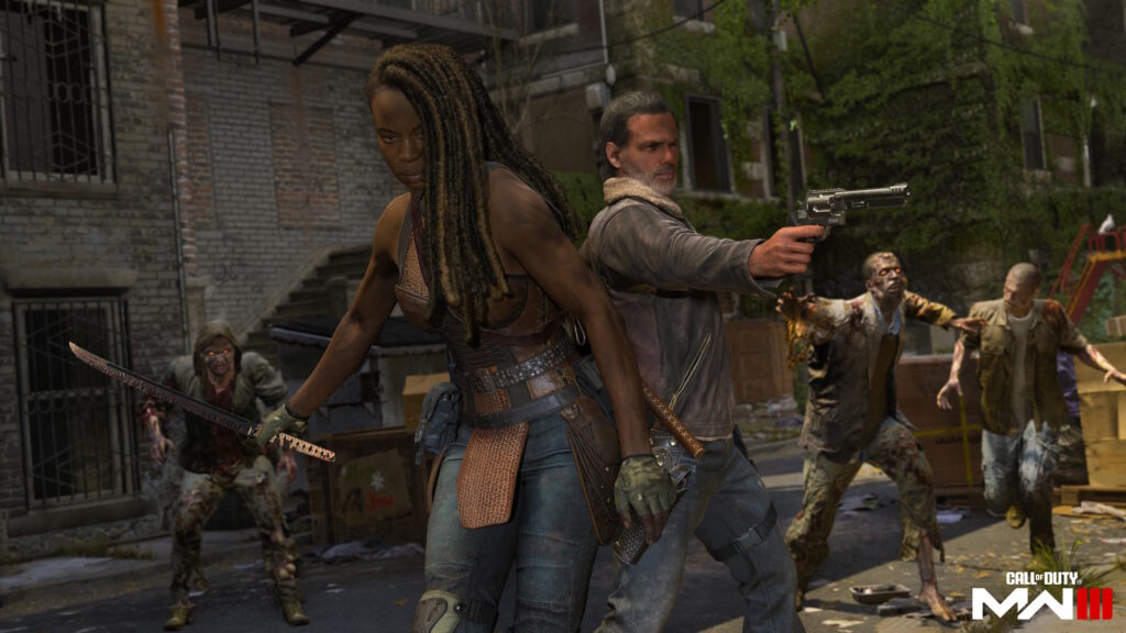 Call of Duty Modern Warfare 3 e Warzone Rick Grimes e Michonne