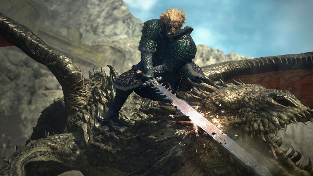 Dragon's Dogma 2 lotta con un drago