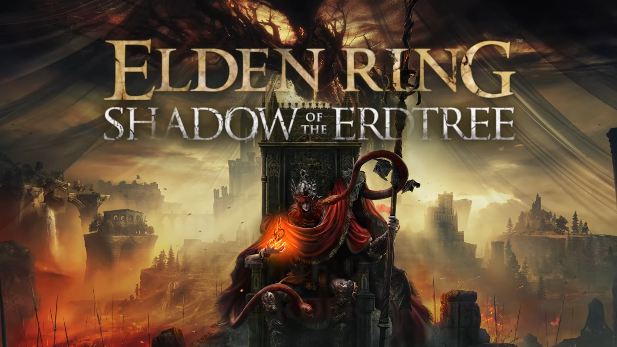 Elden Ring Shadow of the Erdtree poster ufficiale