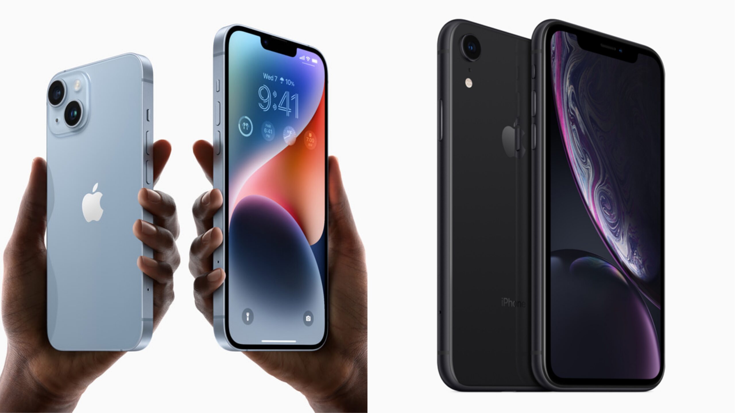 Apple iPhone 14 e XR