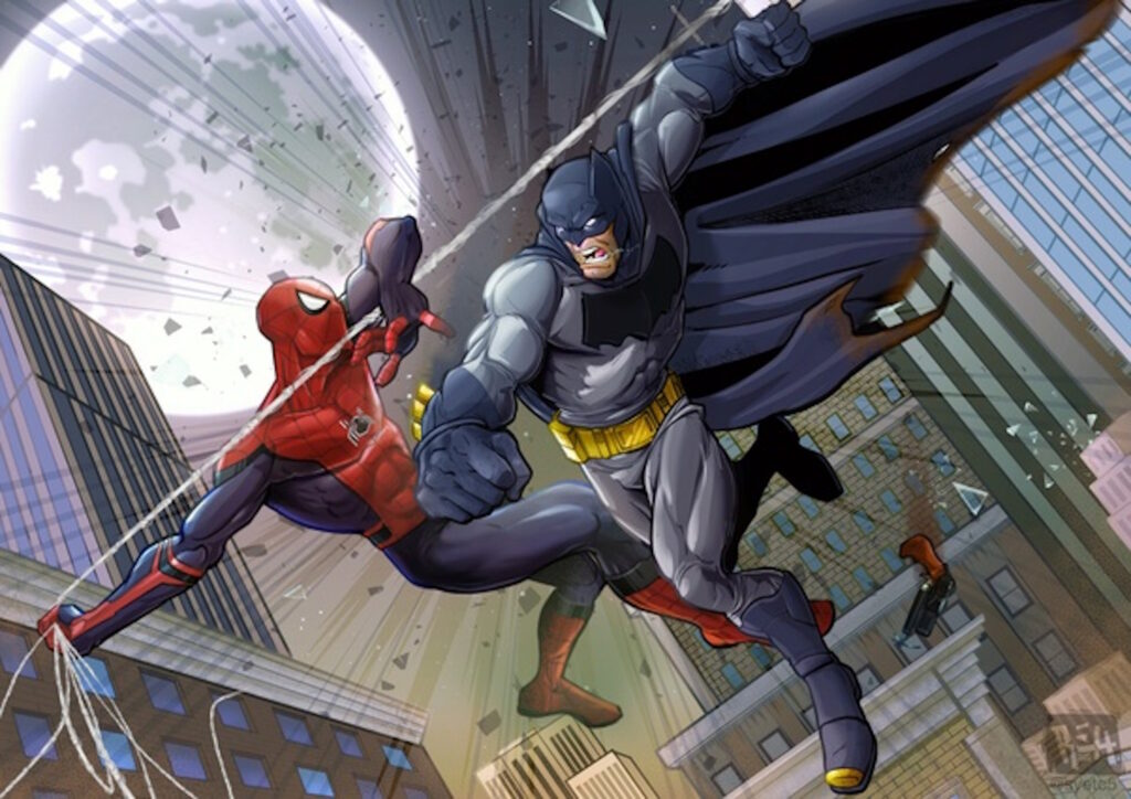 spiderman vs batman