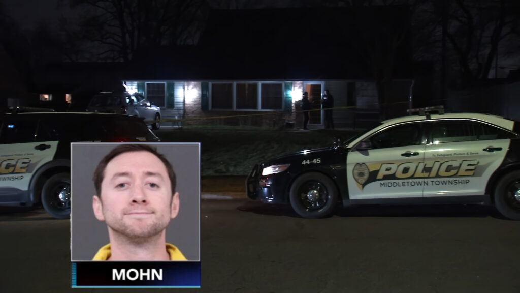 La polizia di Middletown Township ha arrestato Justin Mohn