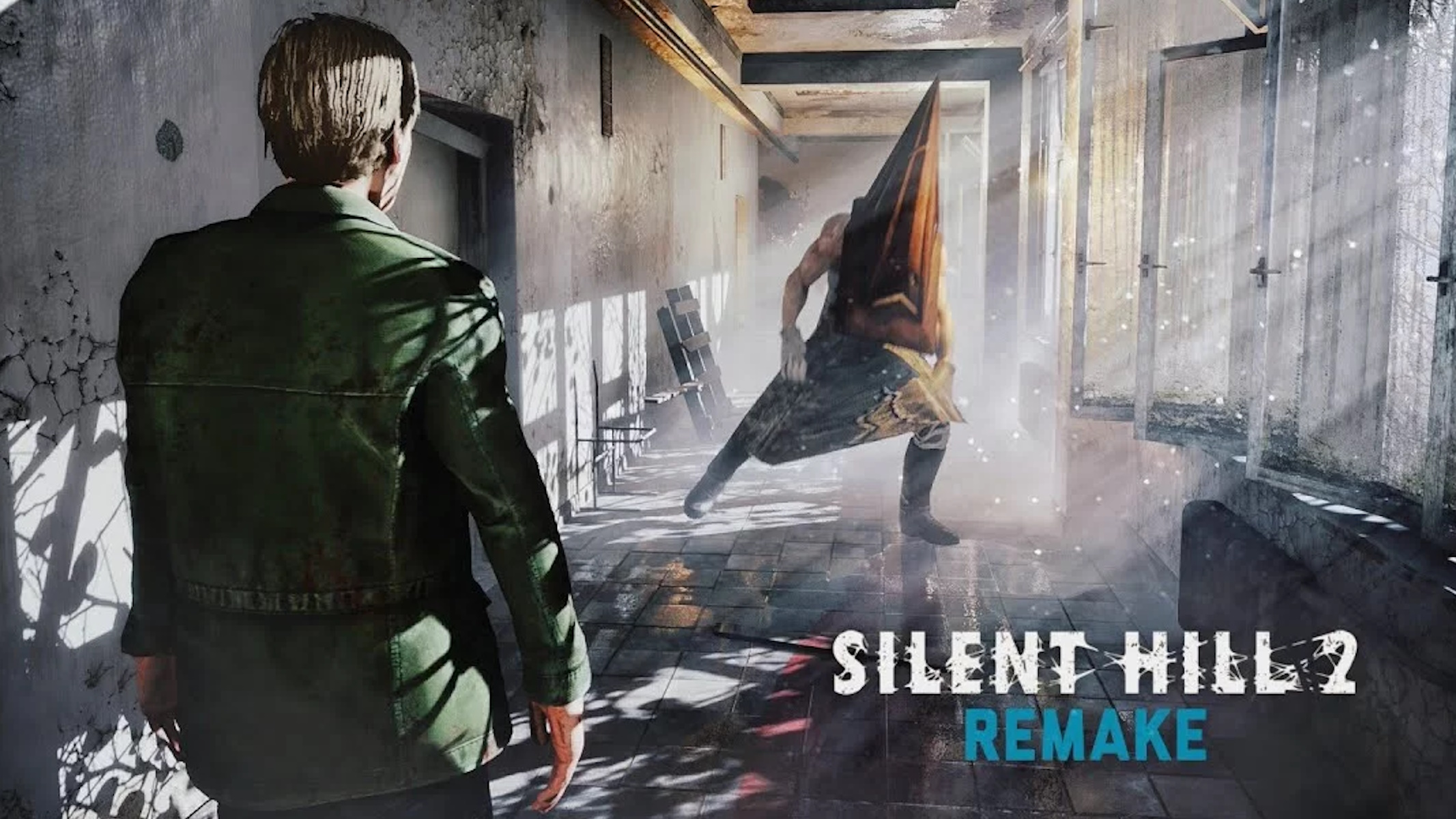 Silent Hill 2 Remake combattimento con Pyramid Head
