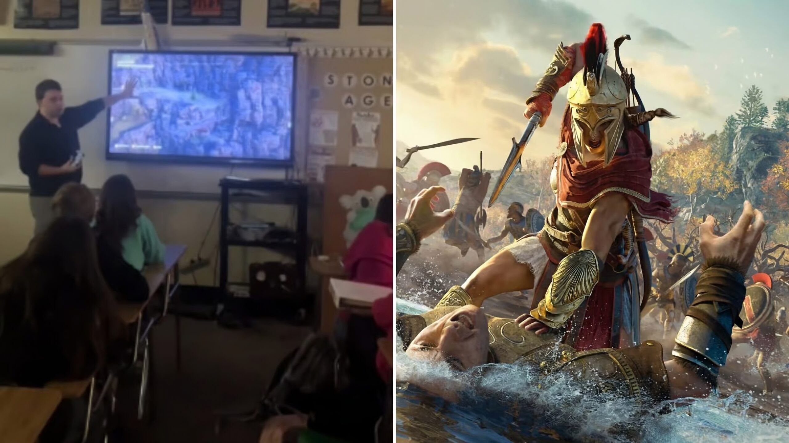 Assassin's Creed: Un insegnate di storia, spiega la sua materia giocando al titolo Ubisoft