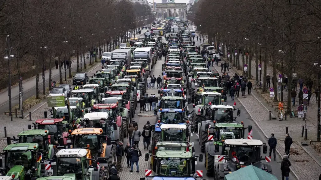 Proteste agricoltori Germania