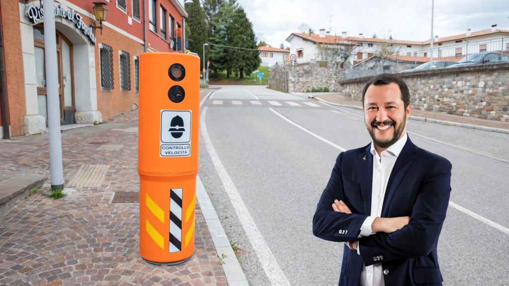Matteo Salvini autovelox 1 min