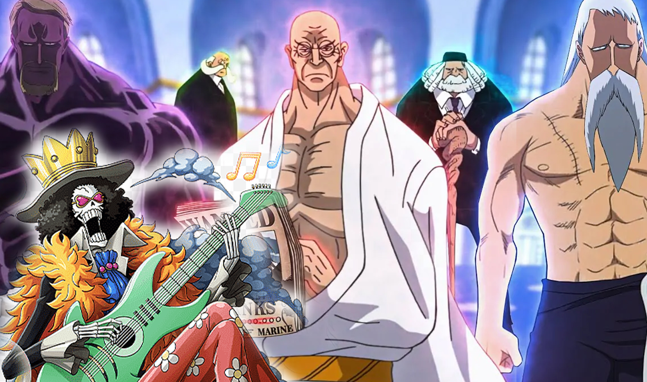One Piece 1112: Brook potrebbe avere la carta vincente per fronteggiare i Gorosei