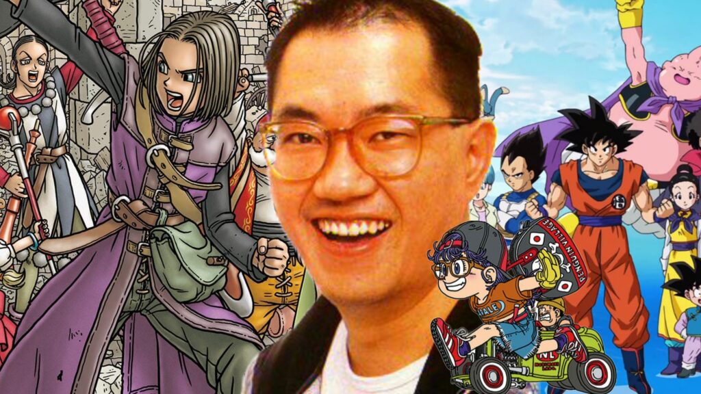 Akira Toriyama, con Dragon Quest, Dragon Ball e Dr. Slump