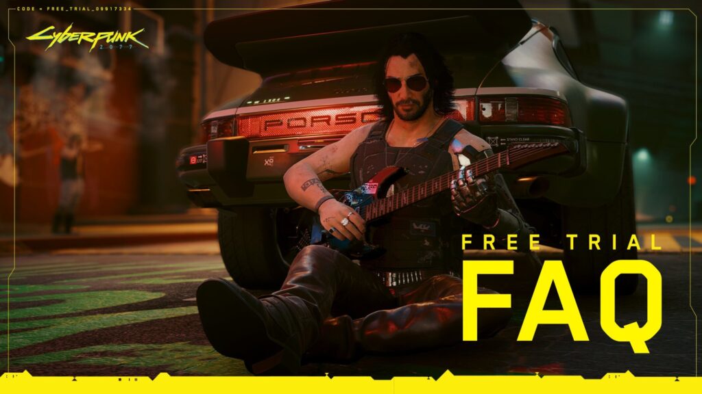 Cyberpunk 2077, free-trial