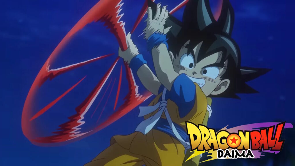Dragon Ball Daima Goku e il suo bastone