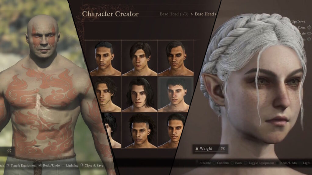 Dragon's Dogma 2 editor dei personaggi con Drax il distruttore