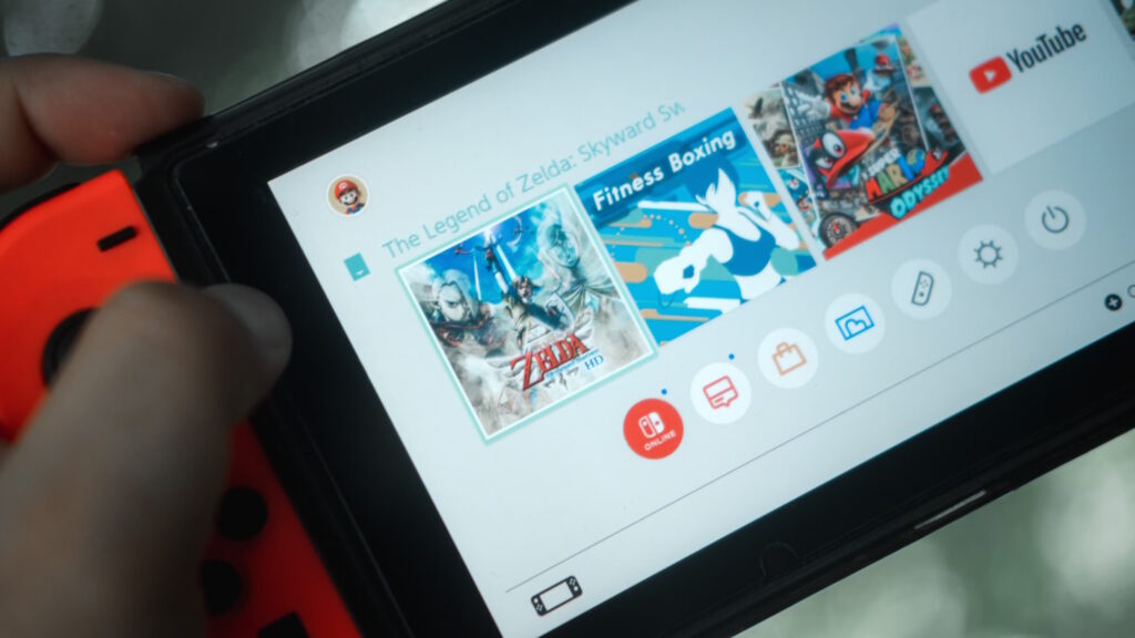 Giocare su Nintendo Switch