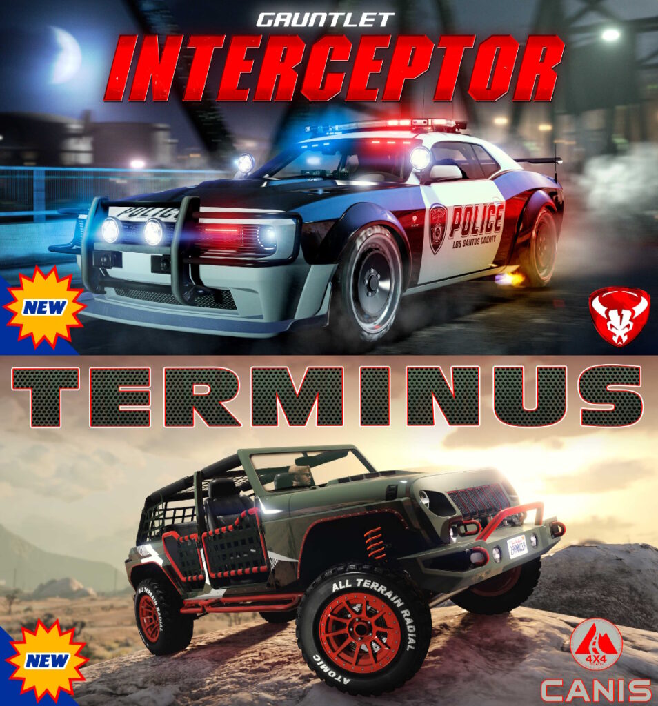 GTA Online auto Interceptor e Terminus