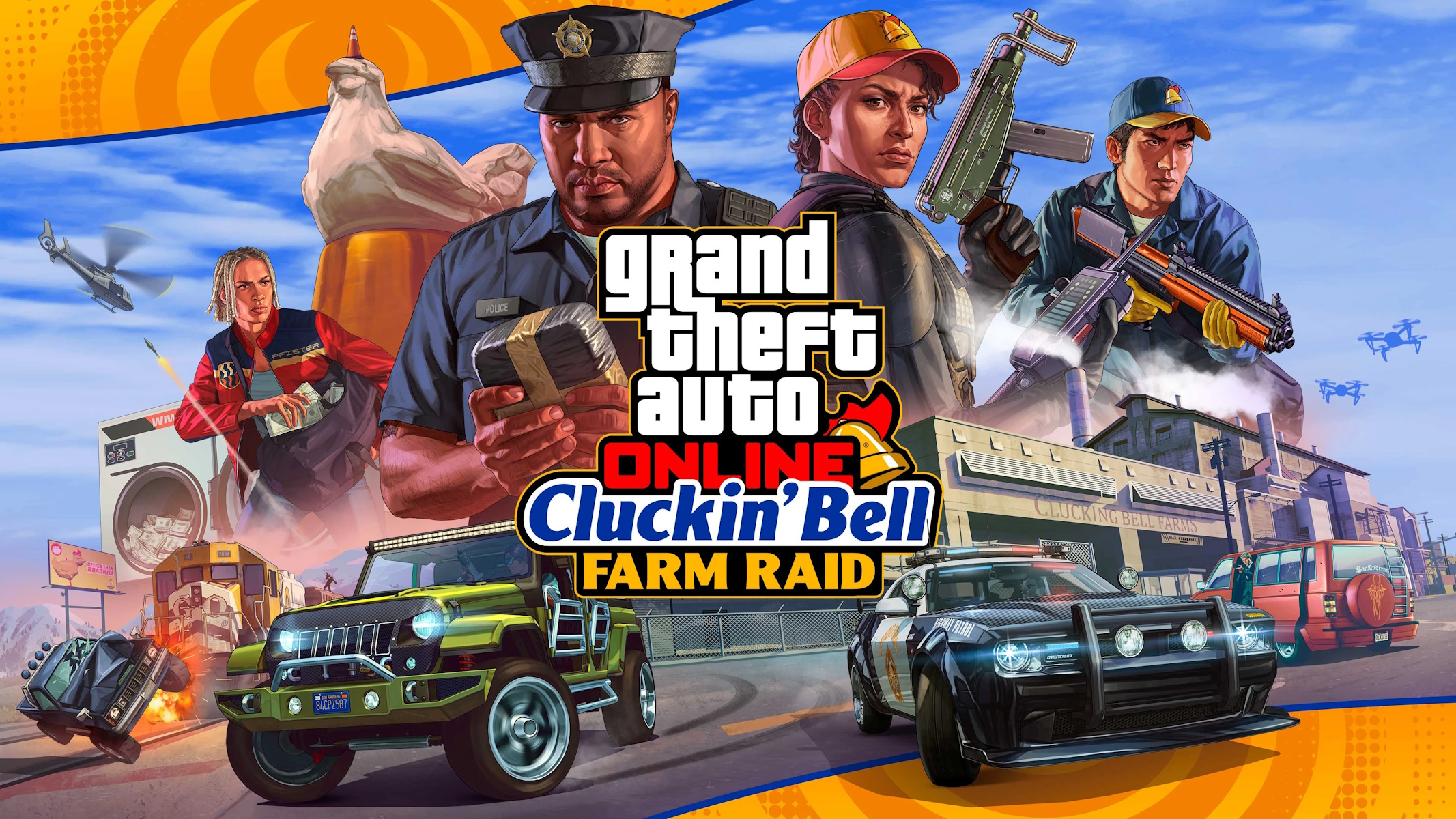 GTA Online The Cluckin’ Bell Farm Raid