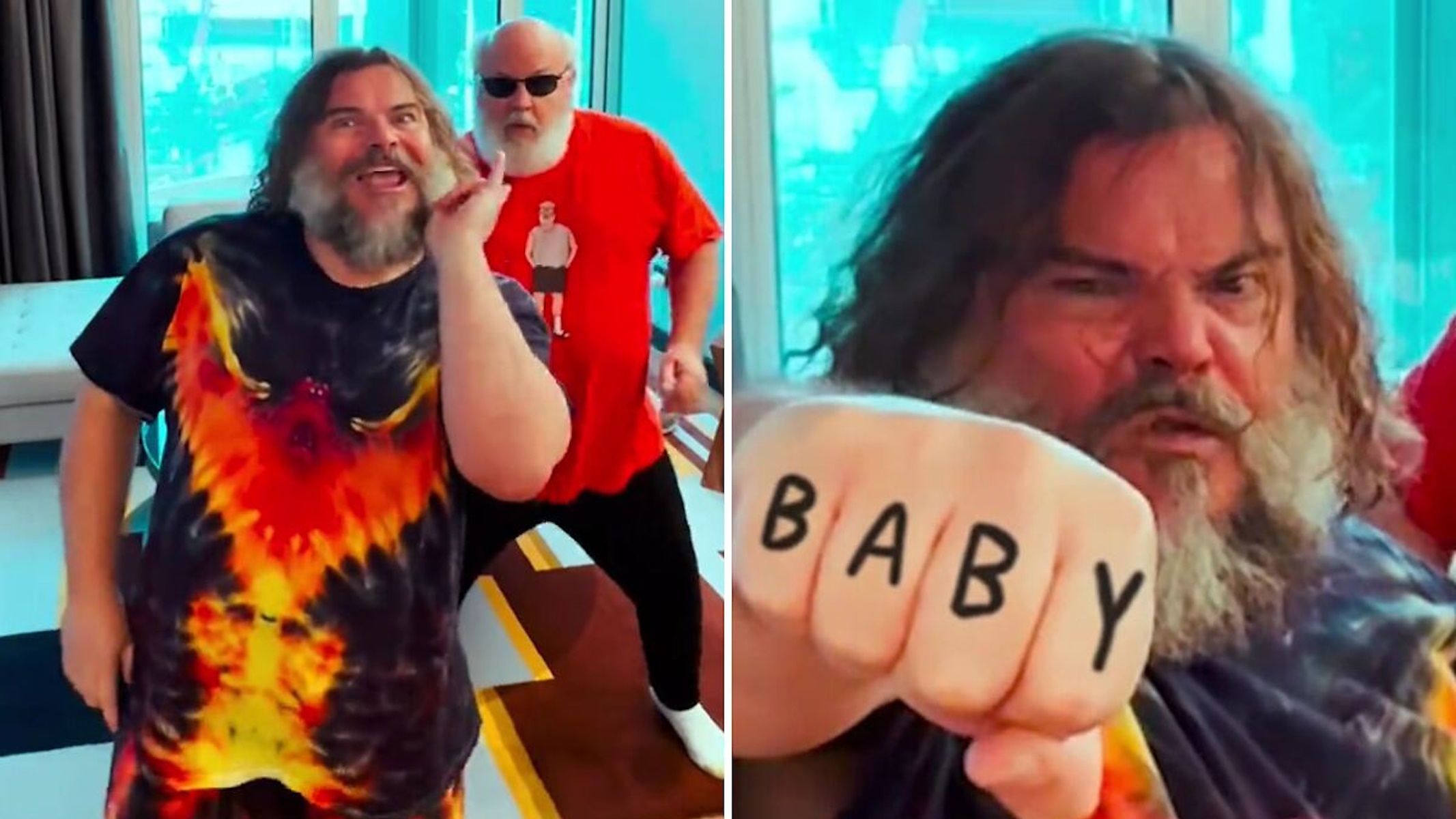 Video Tenacious D per la cover di Britney Spears usata in Kung Fu Panda 4