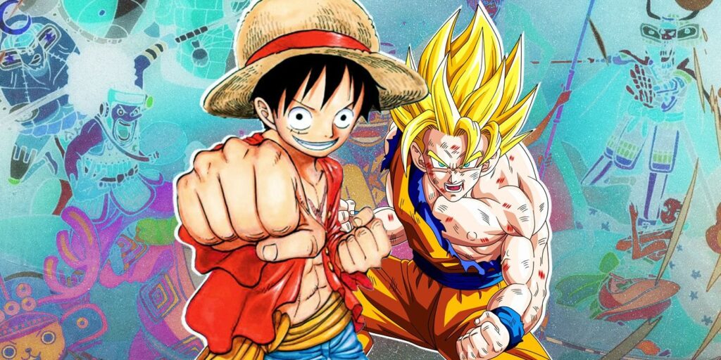 luffy and goku