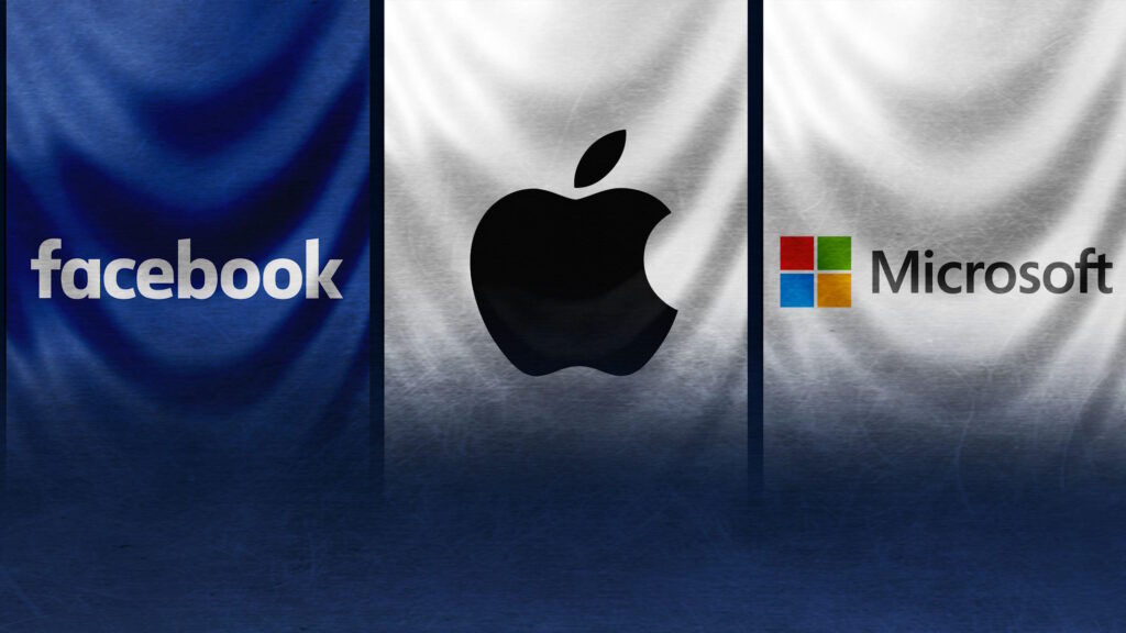 Meta/Facebook, Apple e Microsoft
