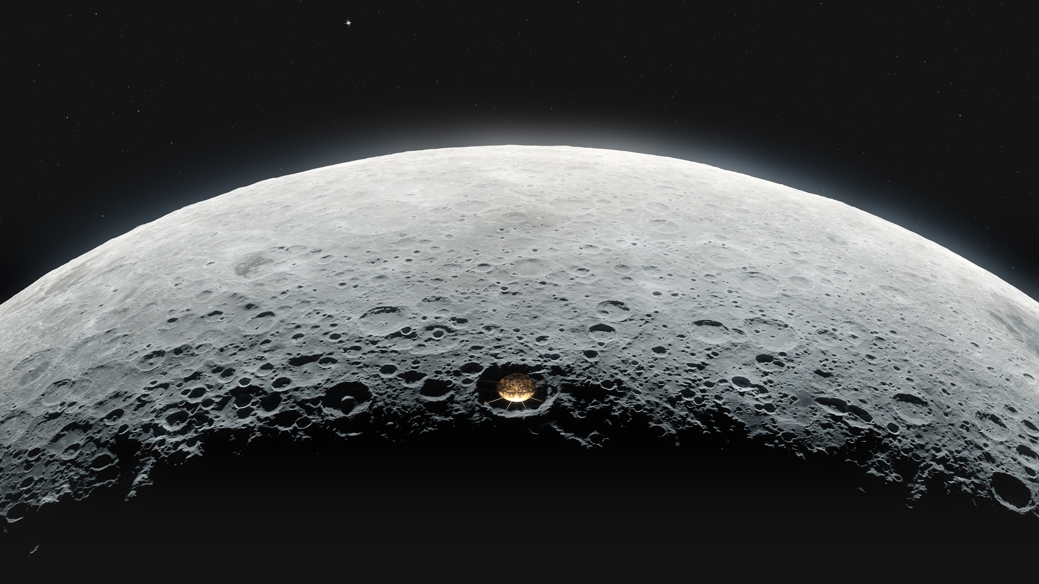NASA Telescopio lunare