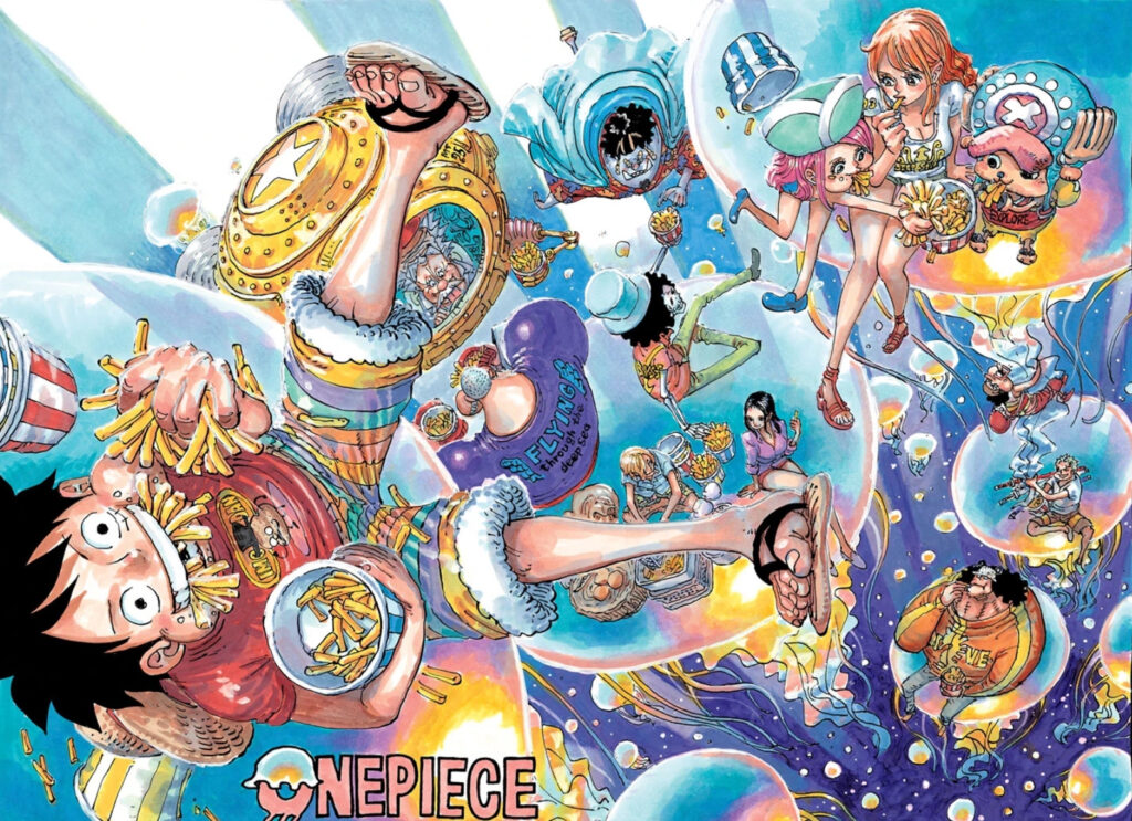 Cover del capitolo 1111 di One Piece