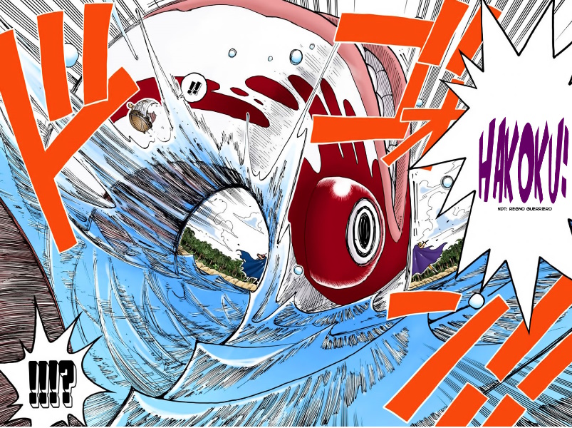 Hakoku di Dori e Brogi su One Piece contro il mangia Isole