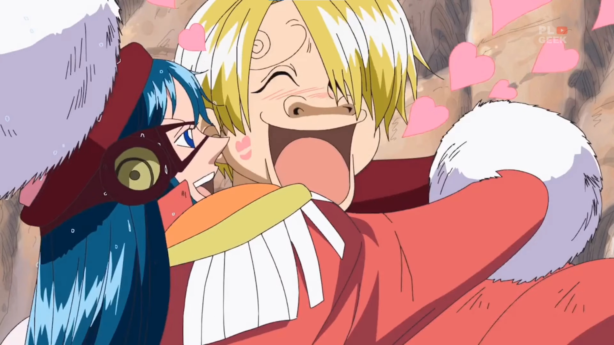 One Piece Sanji con Porche