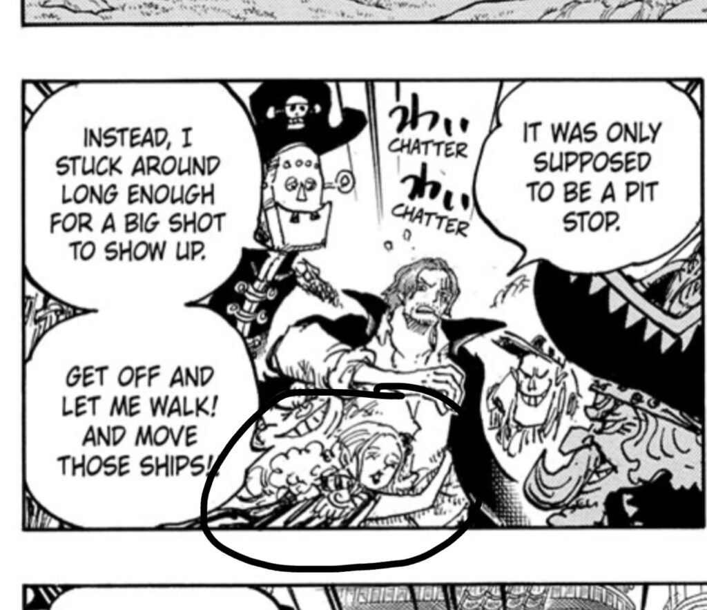 Linaria e Shanks di One Piece
