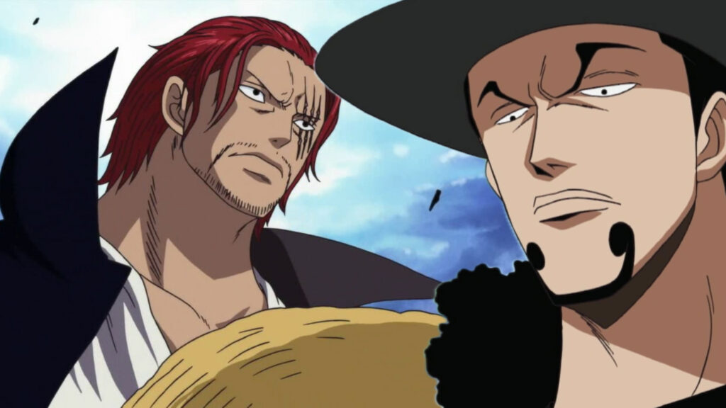 Shanks e Rob Lucci di One Piece