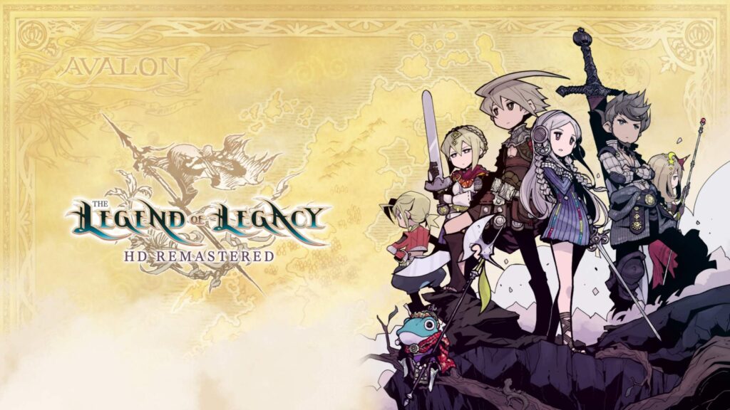 The Legend of Legacy HD Remastered, cover art