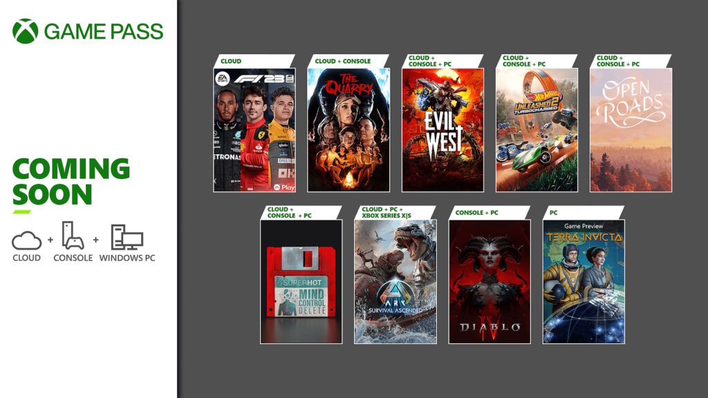 xbox game pass marzo 2024