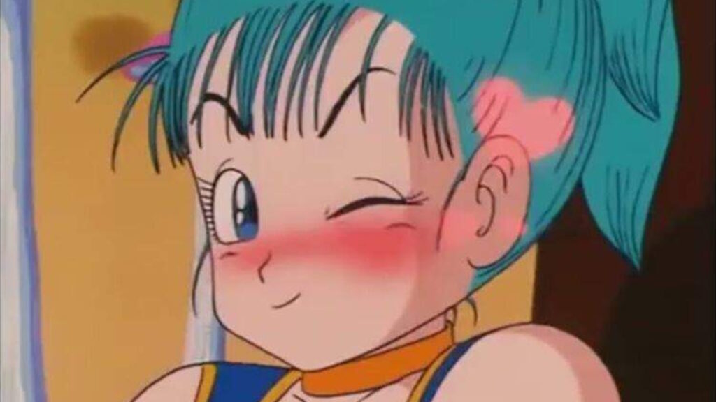 Dragon Ball occhiolino da Bulma