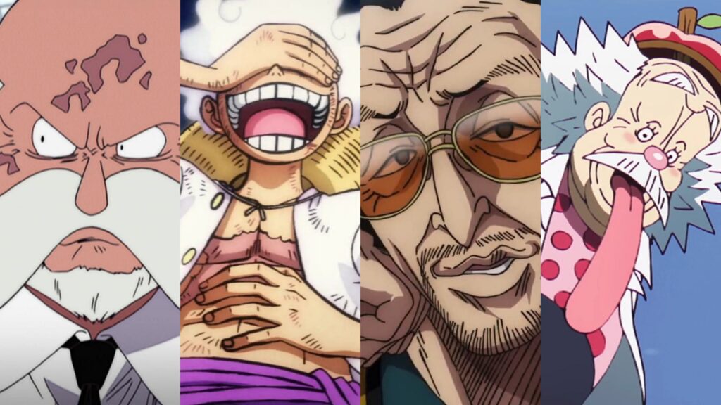 Warcury, Luffy, Kizaru e Vegapunk di Egghead