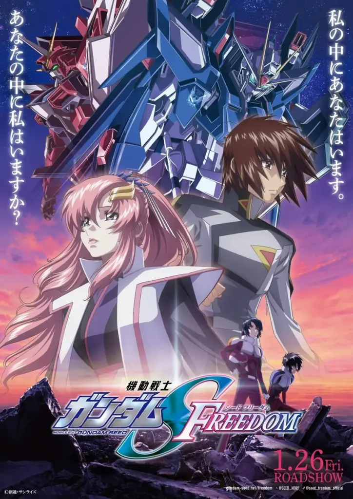 Mobile Suit Gundam SEED Freedom arriverà nei cinema italiani prossimamente 2 Gundam