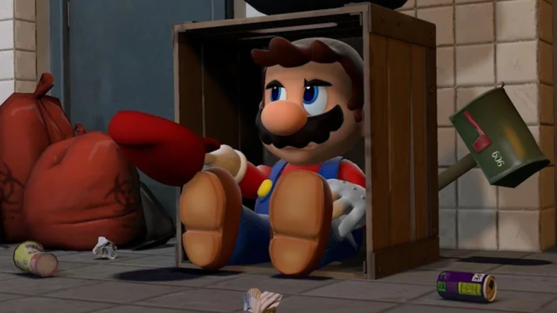 Super Mario di Nintendo usato in Garry's Mod