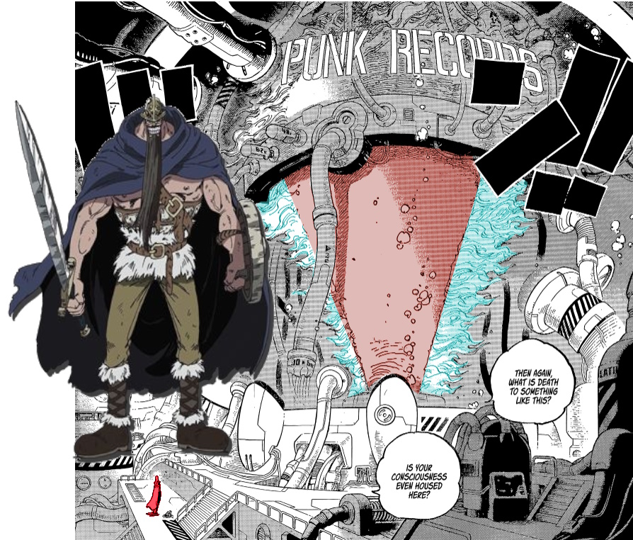 Paragone Giganti e Testa di Vegapunk su One Piece