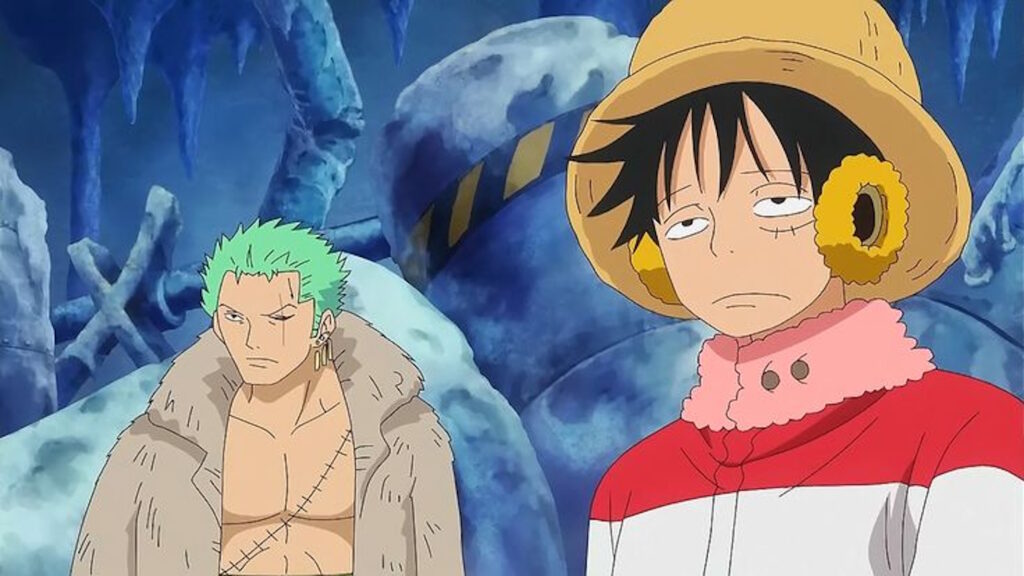 One Piece Luffy stanco