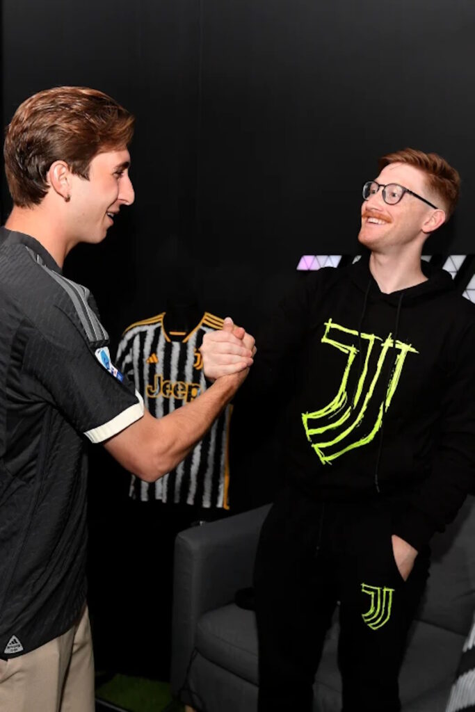 Seth "Scump" Abner con Fabio Miretti