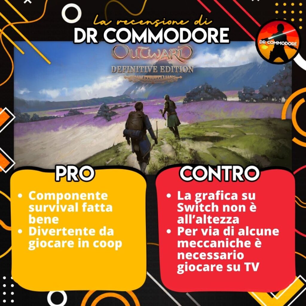 Outward: Definitive Edition, Recensione - Si deve proprio fare porting su tutto? 9 Outward: Definitive Edition Pro e Contro