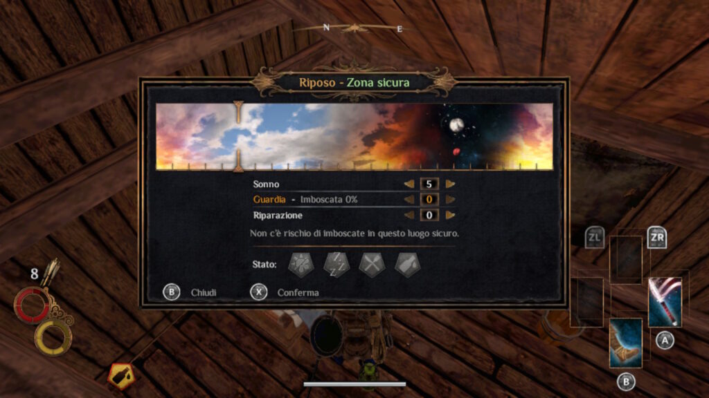 Outward: Definitive Edition, Recensione - Si deve proprio fare porting su tutto? 6 Outward: Definitive Edition riposo