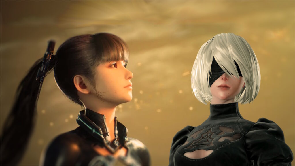 Eve di Stellar Blade e 2B di NieR: Automata