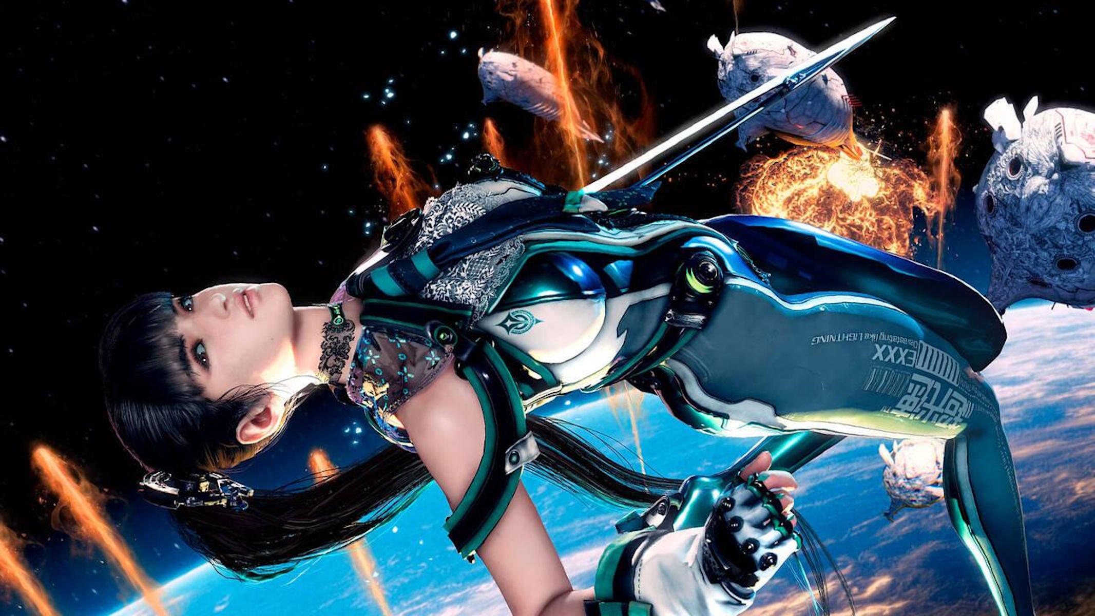 Stellar Blade Eve nella copertina