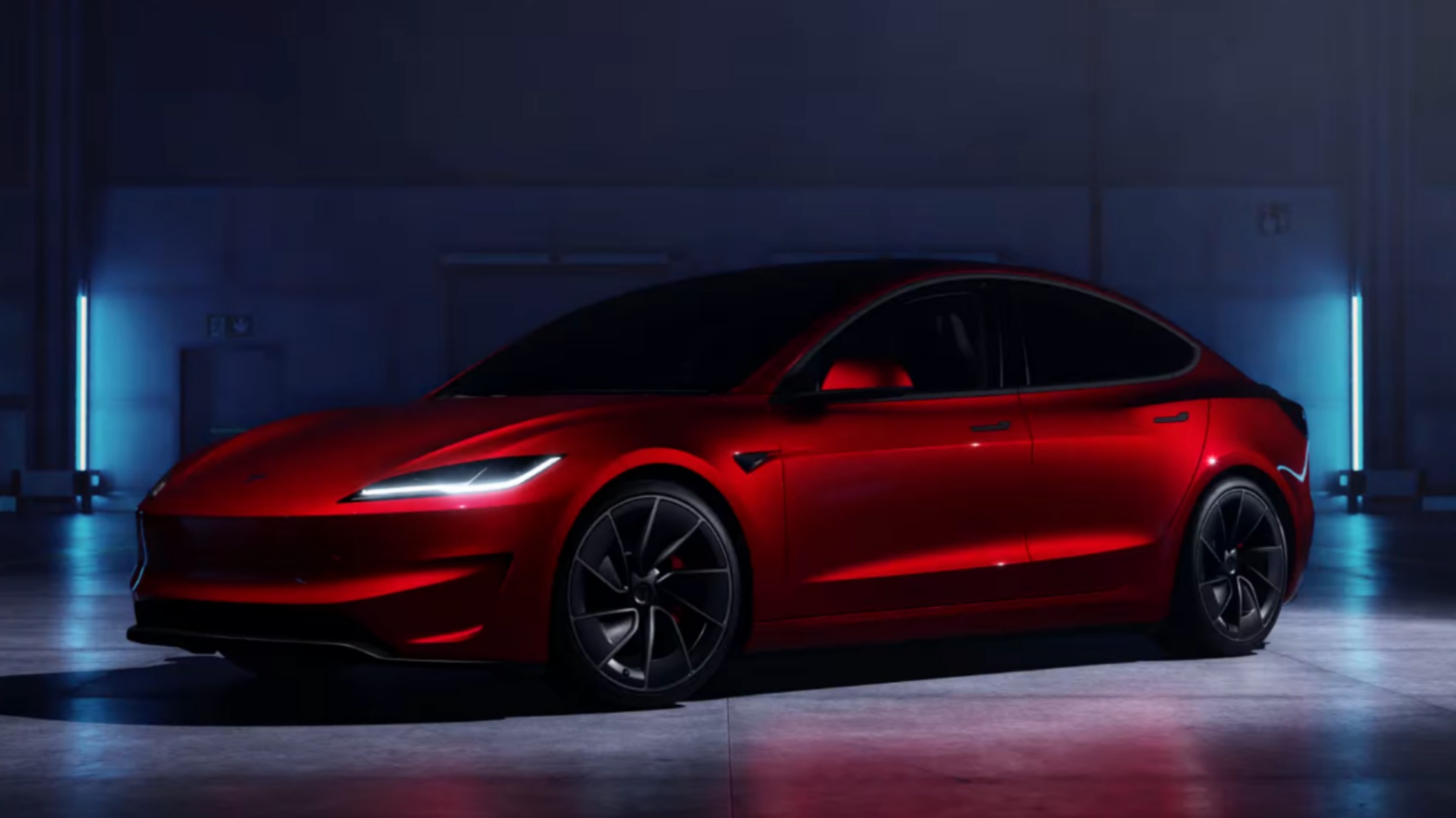 Nuova Tesla Model 3 Perfomance