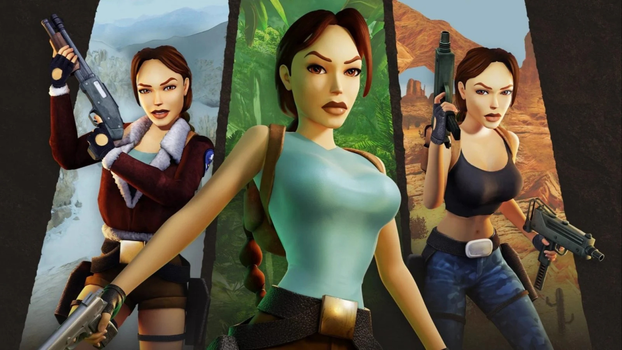 L'immagine di copertina di "Tomb Raider I-II-III Remastered".