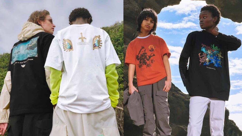 The Legend of Zelda: Tears of the Kingdom presenta una capsule collection con Uniqlo, ecco quando arriva in Italia 1 Zelda