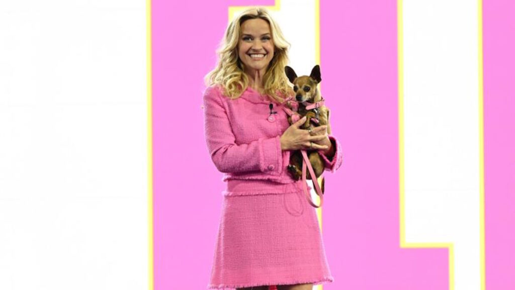 Reese Witherspoon all'Upront Amazon 2024