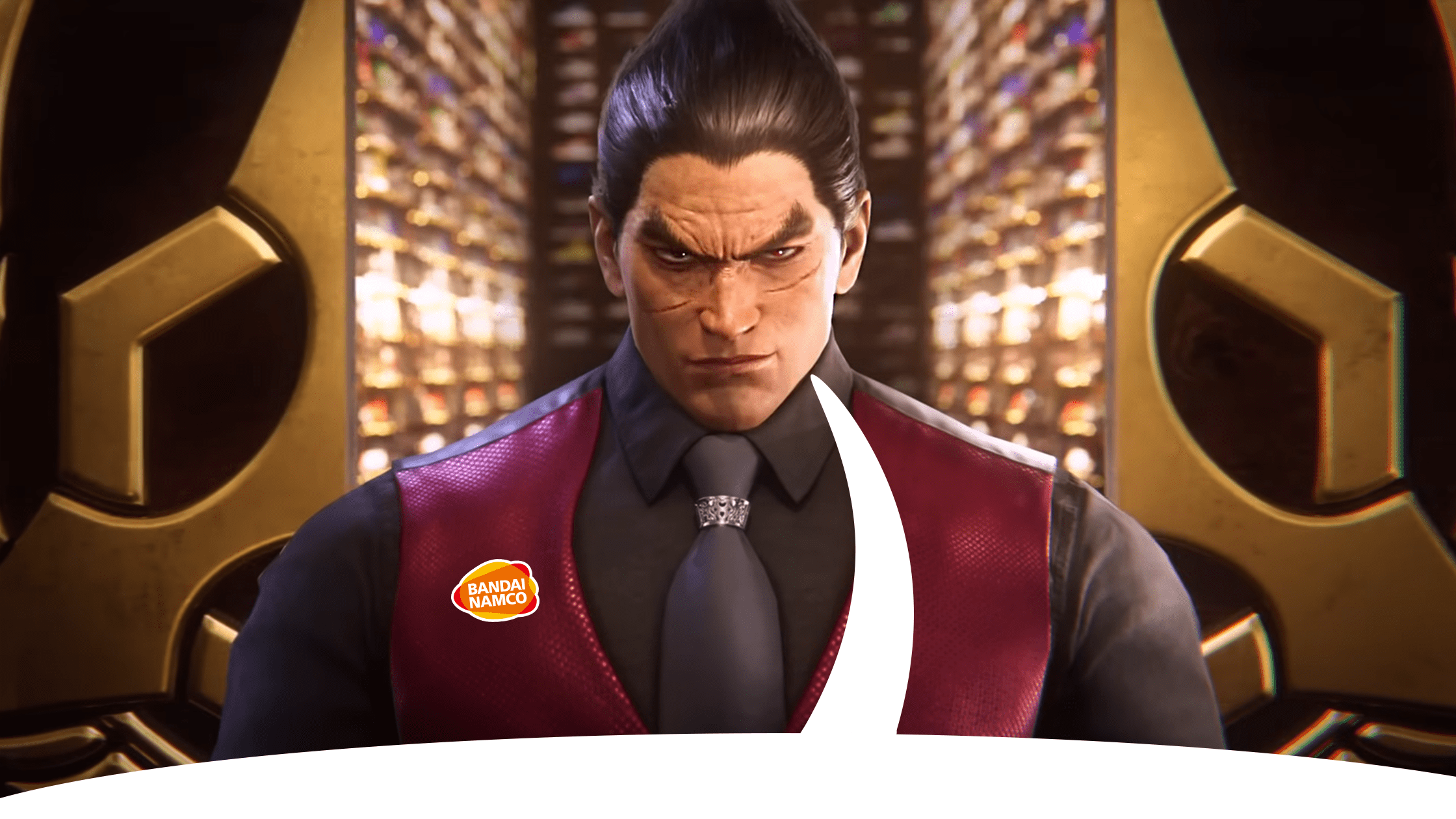 Kazuya speech bubble spilla Bandai Namco