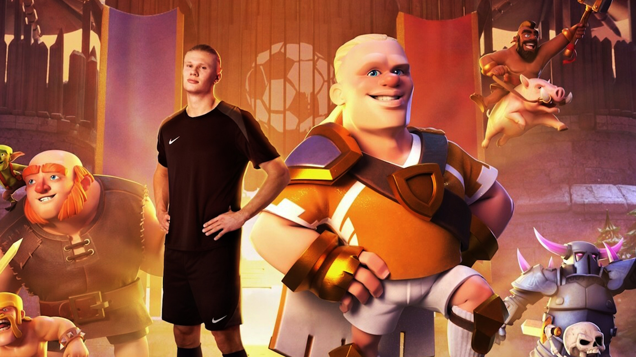clash of clans erling haaland