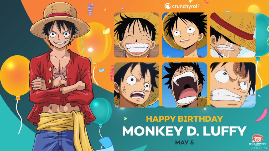 One Piece compleanno di Monkey D. Luffy